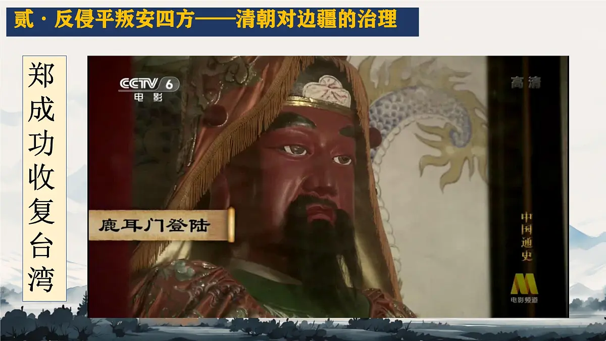 初中 历史 人教版(2024) 七年级下册(2024)第18课 清朝的边疆治理 课件第7页