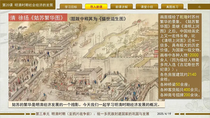 3.20 明清时期社会经济的发展 课件 2025学年统编版七年级历史下册 (2)第6页