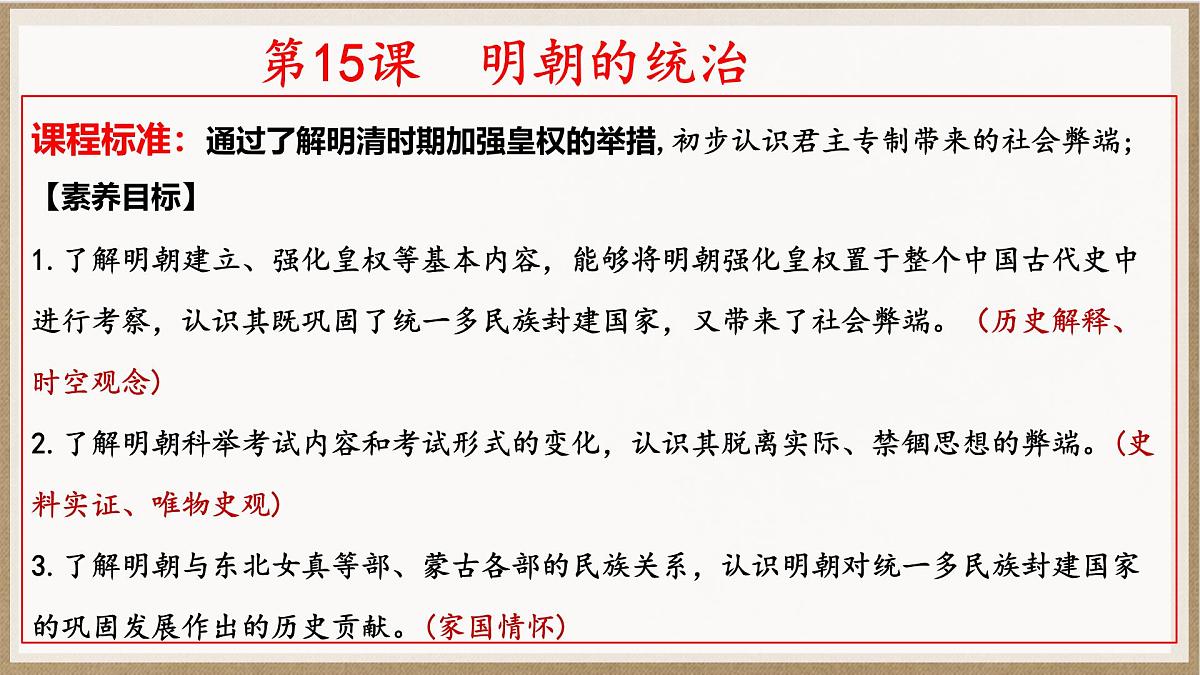 统编版七年级历史下册3.15《明朝的统治》课件第3页