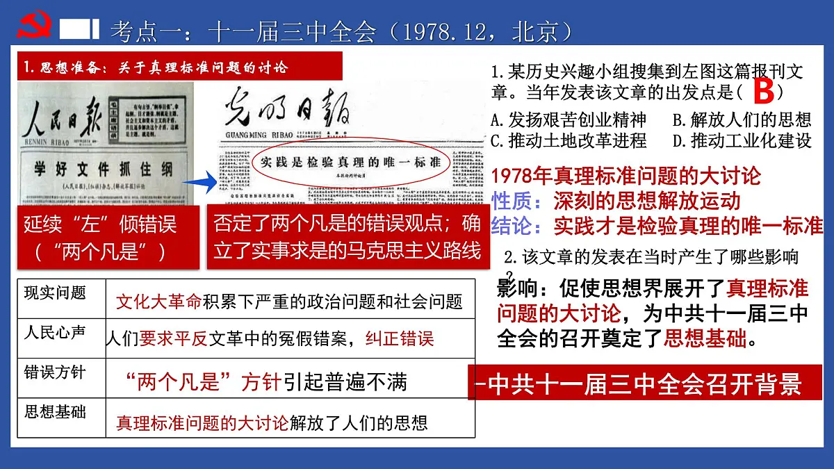 第18讲 中国特色社会主义道路【历史开讲啦】2025年中考历史一轮复习课件(统编版)第7页