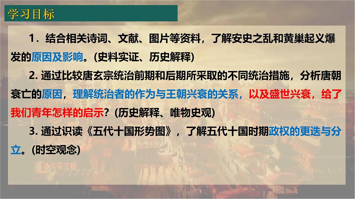 1.4 安史之乱与唐朝衰亡 课件 2025学年统编版七年级历史下册第3页