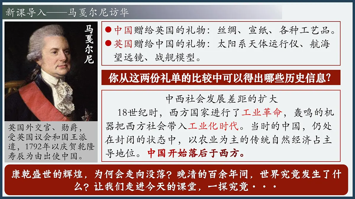 新人教版初中历史七年级下册 第19课 清朝君主专制的强化(课件)第1页