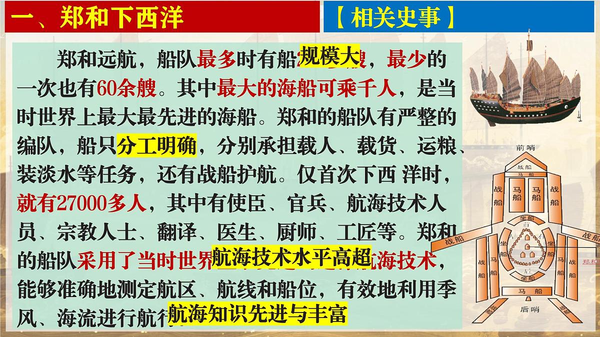 统编版七年级历史第二学期 第16课《明朝的对外关系》课件第8页