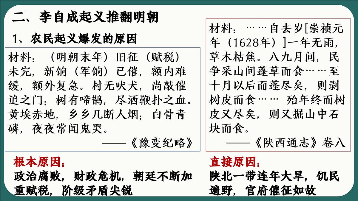 3.17+明朝的灭亡和清朝的建立++课件++2024-2025学年统编版七年级历史下册 (3)第7页