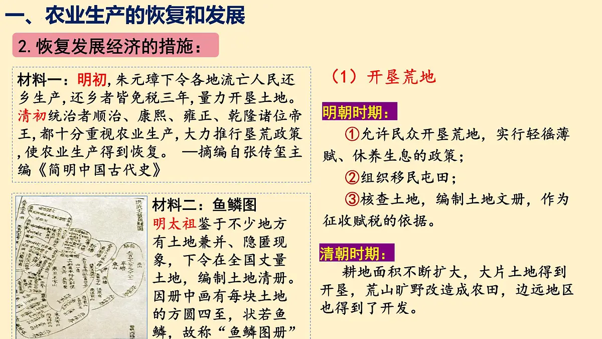 3.20+明清时期社会经济的发展++课件++2024-2025学年统编版七年级历史下册第4页