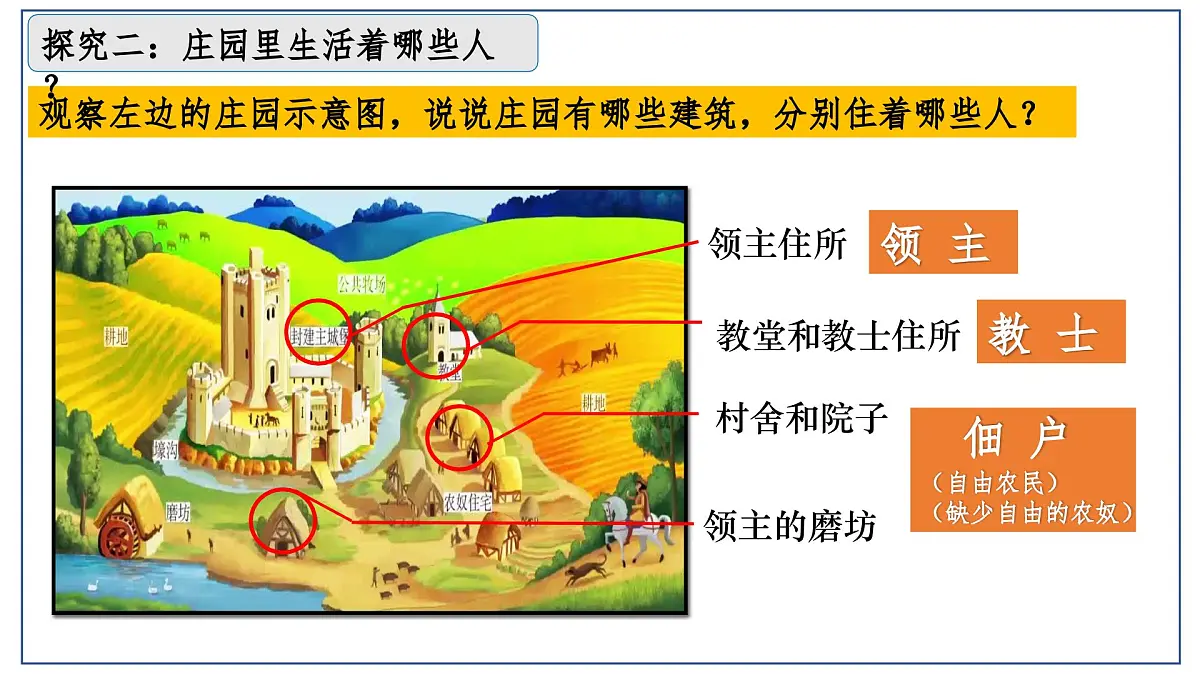3.8 西欧庄园 课件 2025-2026学年统编版九年级历史上册第6页