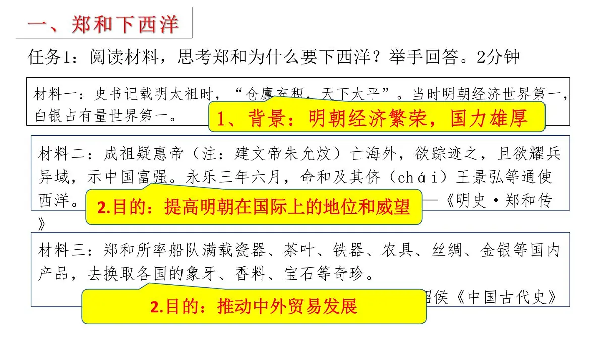 统编版七年级历史下册第16课《明朝的对外关系》课件第4页