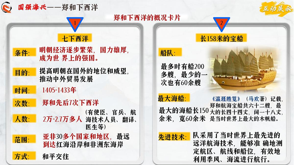 第16课+明朝的对外关系(课件)2025学年七年级历史下册同步教学课件(部编版2024)第8页