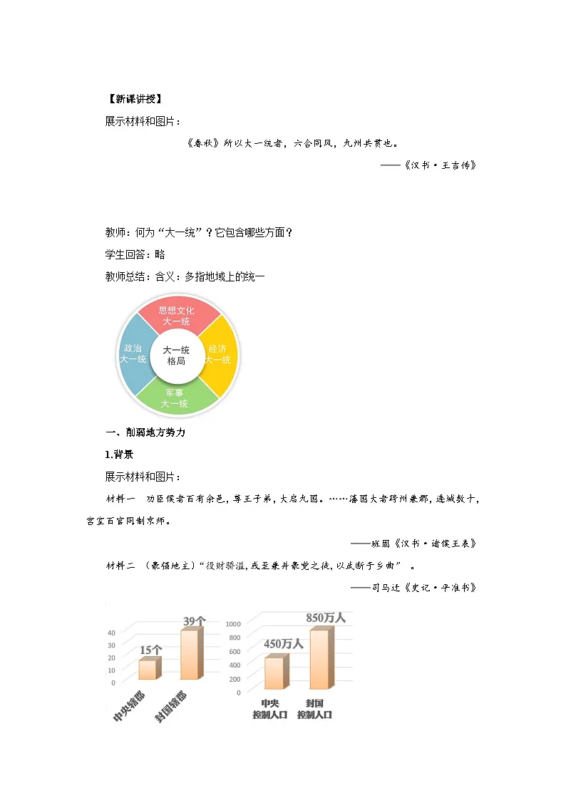 第12课 大一统王朝的巩固 教案 历史人教版(2024)七年级上册第三单元第3页