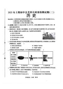 2025年湖南省娄底市涟源市中考三模历史试题(中考模拟)