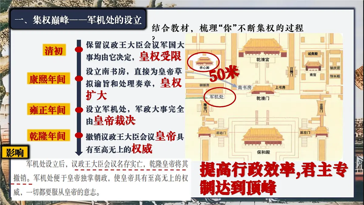 新教材初中历史教学课件七下第19课清朝君主专制的强化第7页