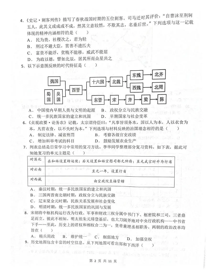 二模历史第2页