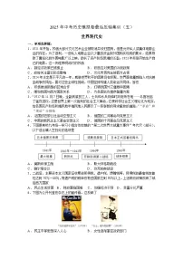 2025年中考历史模拟卷最后压轴集训(五)世界现代史(含答案)