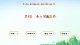 2025統(tǒng)編歷史七年級(jí)下冊第10課  金與南宋對(duì)峙課件