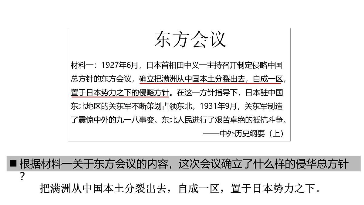 人教版(2024)历史八年级上册 第16课 从九一八事变到西安事变(课件)第7页
