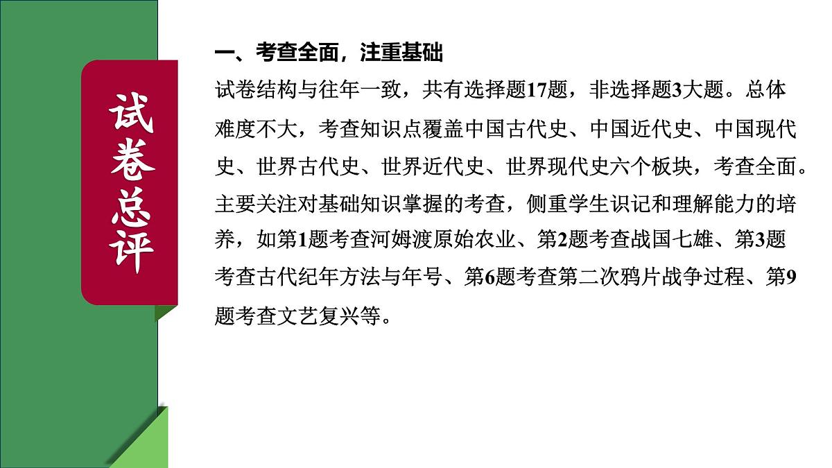 2025年中考历史真题完全解读(连云港卷)课件PPT(含答案)第4页