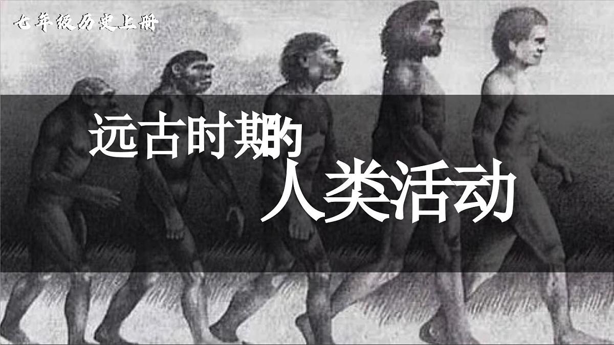 2025年秋统编版七年级历史上册 第1课 远古时期的人类活动(课件)第5页