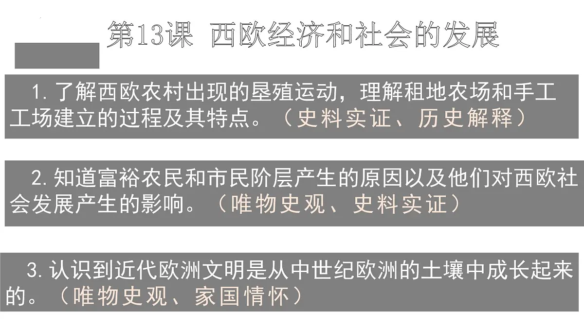 5.13西欧经济和社会的发展课件统编版九年级历史上册第2页