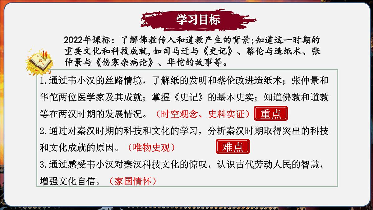 第15课 秦汉时期的科技与文化(情境化教学课件)历史统编版五四学制2024中国历史第一册第3页