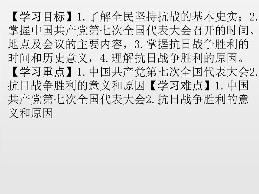 第22課抗日戰(zhàn)爭的勝利新課課件共29張PPT第2頁