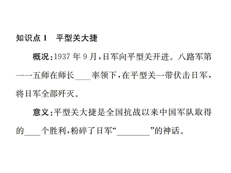 第21课 敌后战场的抗战共24张PPT第2页