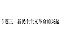 2018年秋八年级历史(安徽专版)上册课件:专题三 新民主主义革命的兴起