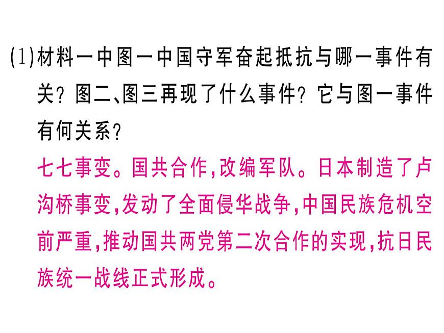 第19課 七七事變與全民族抗戰(zhàn)第7頁