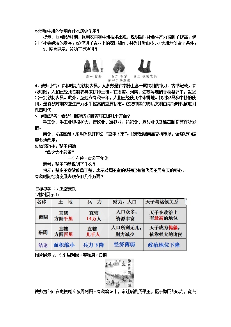 第6课动荡的春秋时期 精品教案02