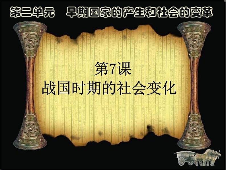 人教部编版历史七年级上册第二单元第7课战国时期的社会变化课件(36张PPT)02