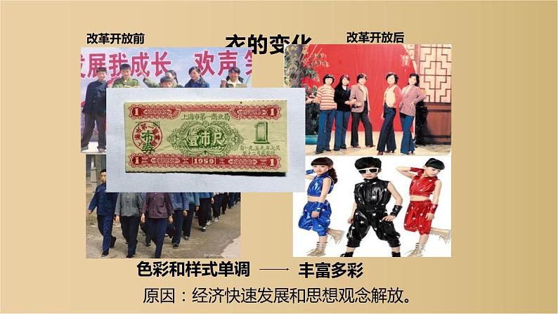 人教部编版八年级历史下册第六单元第19课社会生活的变迁 32张PPT第6页