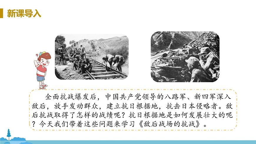 人教版歷史八年級上冊 第21課《敵后戰(zhàn)場的抗戰(zhàn)》PPT課件第4頁