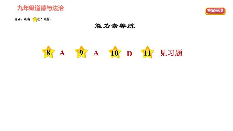 部编版七年级上册道德与法治 第一单元 第3课习题课件03