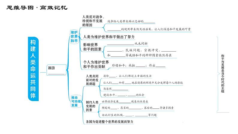 人教版(河北专版)九年级下册道德与法治课件 第1单元 第2课 第二课综合复习第3页