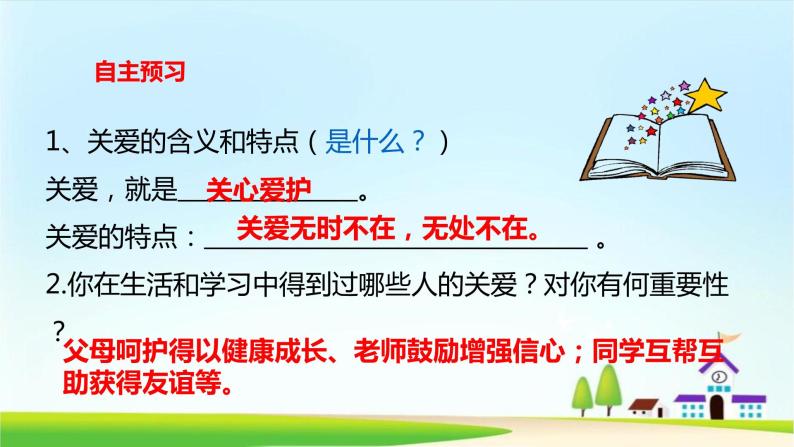 2021-2022学年八年级上册道德与法治7.1关爱他人课件05