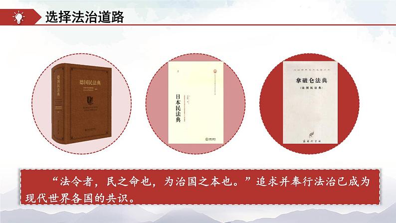 人教部编版道德与法治九年级上册2.4.1《夯实法治基础》课件08