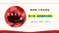 初中政治思品人教部编版九年级下册（道德与法治）走向世界的大舞台背景图ppt课件