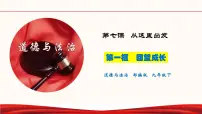 初中政治思品人教部编版九年级下册（道德与法治）回望成长课文内容ppt课件