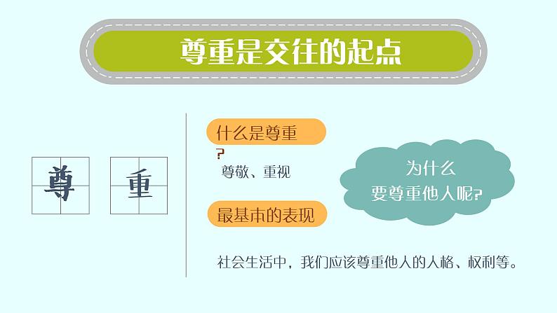 部编版《道德与法治》八年级上册:4.1 尊重他人 课件(共24张PPT)第2页