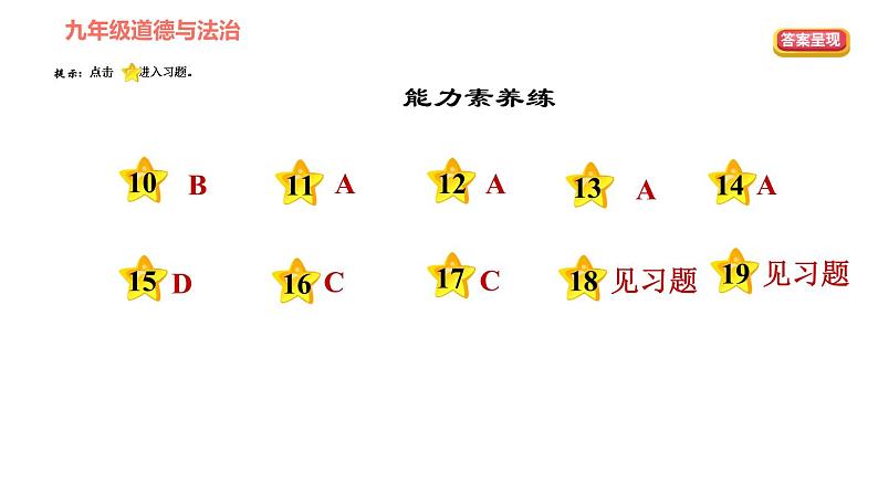 人教版八年级上册道德与法治习题课件 第4单元 第10课 建设美好祖国 第2课时 天下兴亡 匹夫有责第3页