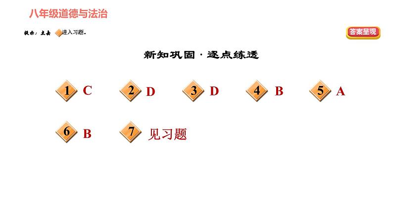 人教版八年级下册道德与法治习题课件 第一单元 第2课 第1课时 坚持依宪治国2第2页