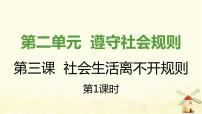 政治思品八年级上册（道德与法治）维护秩序教学演示ppt课件