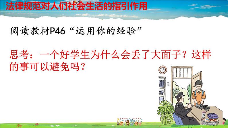 道德与法治(人教版)八年级上册教学课件-5.1 法不可违第8页