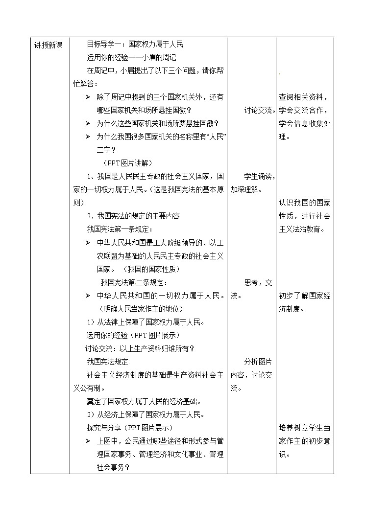 第1课时 党的主张和人民意志的统一 课件+教案+练习02