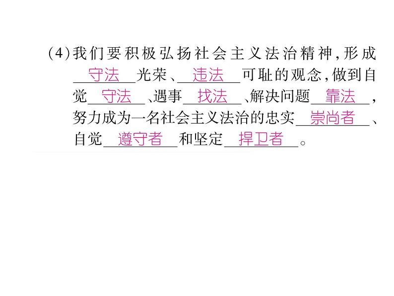 部编版八年级道德与法治上册同步作业课件:第五课 做守法的公民 第3课时 善用法律 (共20张PPT)第4页