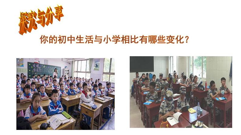 2021-2022学年部编版道德与法治七年级上册 1.1 中学序曲 课件(23张PPT)04