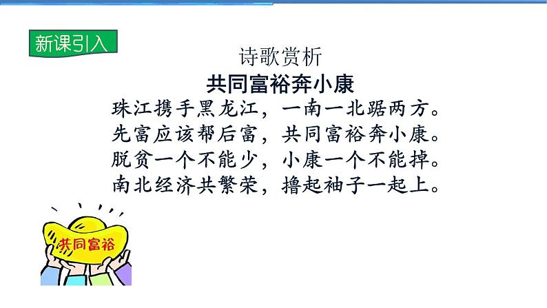 2021-2022学年度人教版九年级道德与法治上册课件 1.1.2走向共同富裕第3页
