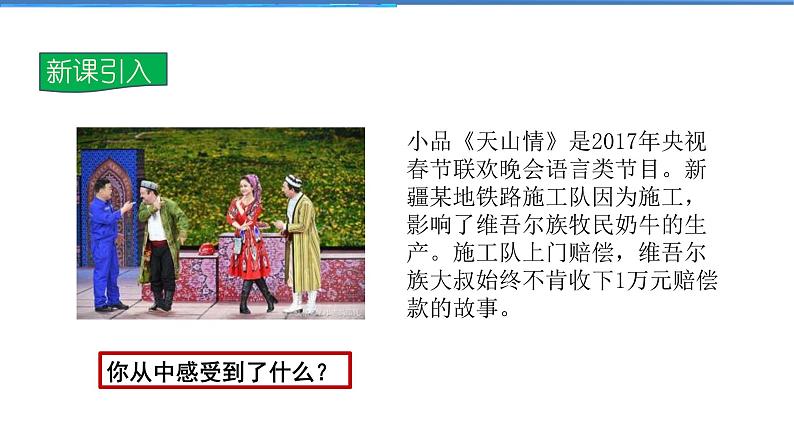 2021-2022学年度人教版九年级道德与法治上册课件 4.7.1促进民族团结第3页