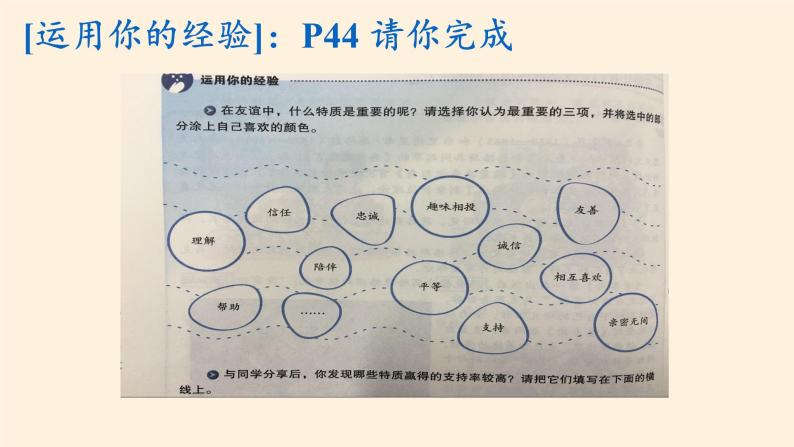 人教版部编版七年级道德与法治上册4.2深深浅浅话友谊    课件05