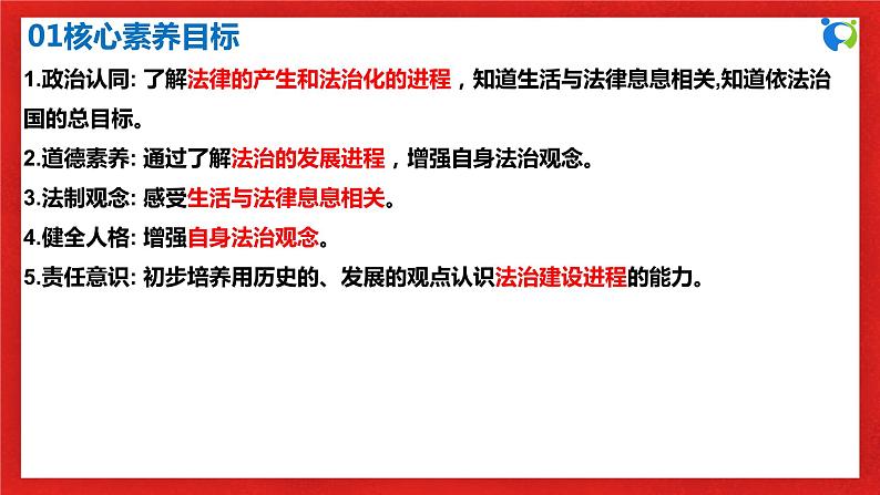 【核心素养目标】部编版7下4.9.1《生活需要法律》课件+教案+视频+同步分层练习(含答案解析)03