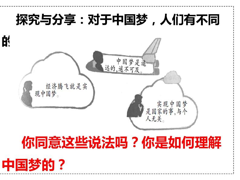 2021-2022学年部编版九年级道德与法治上册 8.1 我们的梦想 课件(30张PPT)08